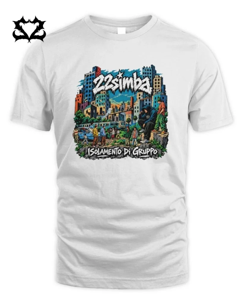 22simba Citta Urbana Graffiti T-Shirt | Merch Rap Underground