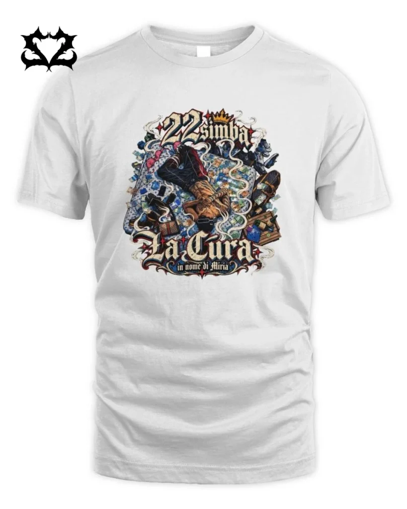 22simba Collage Urbano Caotico T-Shirt | Moda Streetwear